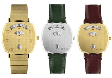 gucci grip watch green|Gucci grip collection.